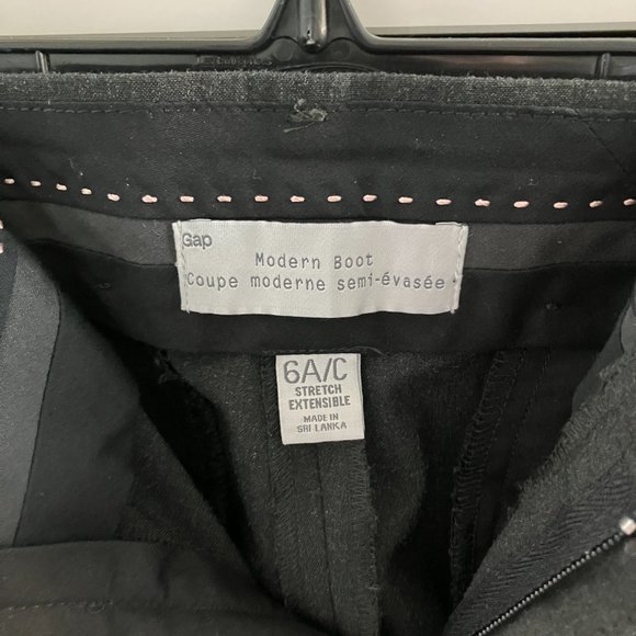 GAP Gray dress pants - size 6 - Picture 3 of 7